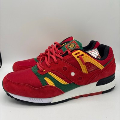 Saucony x Just Blaze x Packer Grid SD Shoes Mens Size 11.5 Casino Sneakers
