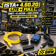 Für BMW E/F/G/I ISTA+ 4.60.20 ENET K+DCAN US...