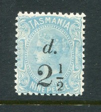 Tasmania #74 Victoria 2 1/2 P. [Mint Never Hinged] 