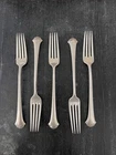 Qty 5 Towle Chippendale Sterling Silver Fork - 232 Grams - 6.9 ozt