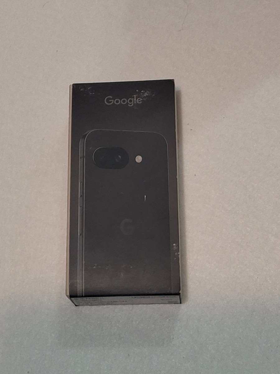 Google Pixel 9a - 128 GB - Obsidian (Unlocked) Brand new sealed