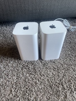 Apple AirPort Extreme  A1521 Wireless Router - Lot of 2 One Missing Cord