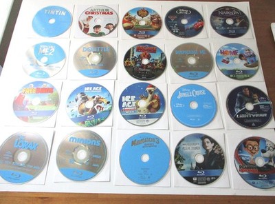 Blu-ray Lot DISC ONLY: Pick, Choose, Build Bundle! Family