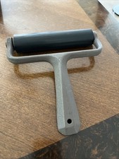 Vintage Premier Darkroom Photo Roller Photograph 6" Cast Iron Handle Black