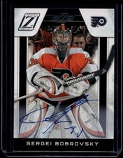 2011-12 Panini Zenith Hockey Sergei Bobrovsky #215 Rookie RC Auto /199