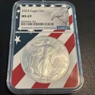 2024 1 oz. .999 American Silver Eagle NGC MS69