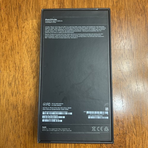 Apple iPhone 13 Pro Max 256GB Sierra Blue (unlocked) Back is Cracked Read - Photo 10 sur 14