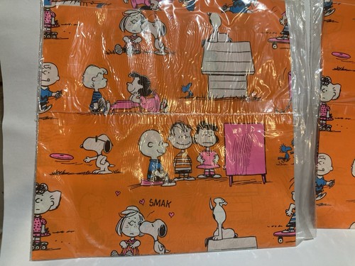 Ambassador/Hallmark Peanuts Schulz ungeöffnete Geschenkverpackung - 4 Blatt - Bild 6 von 7