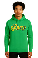 The Grinch Hoodie Sweatshirt Unisex Christmas Dr Seuss Graphic Pullover Size L