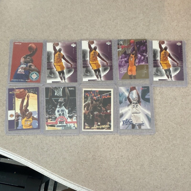 Upper Deck NBA Shaquille O'Neal Card Lot 10 Basketball 1996-97