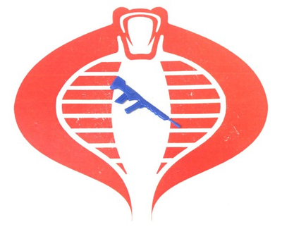 #ad The Corps Weapon Hammer Blue Gun Lanard Original Figure Accessory $1.99