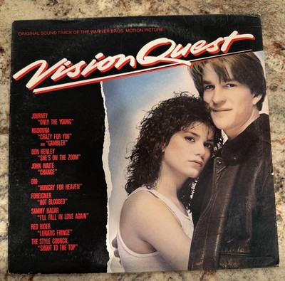 Vision Quest Soundtrack  - Vinyl Record Journey Madonna Dio 1985