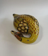 SERMEL TONALA JAL MEXICO PAPER MACHE 18”  DUCK GOOSE *AS IS* FOLK ART VINTAGE