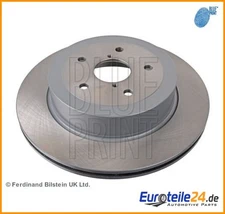 2pcs Brake Disc Blue Print ADS74330 Rear Axle for Subaru