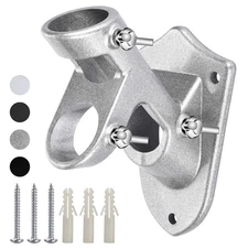 Flag Pole Holder for Outside House Heavy Duty Mounting Bracket Aluminum Metal