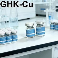 Blue Copper Peptide Ampoule Skin Booster Serum Kit GHK-Cu Repair Polypeptide Hya