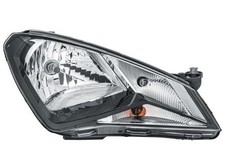 Seat Mii Headlight Right Passenger11-22 Left Hand Drive OEM Hella 