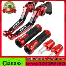 For Honda CB125R CB650R CB650F CNC Handlebars End Plugs Brake Clutch Levers Set