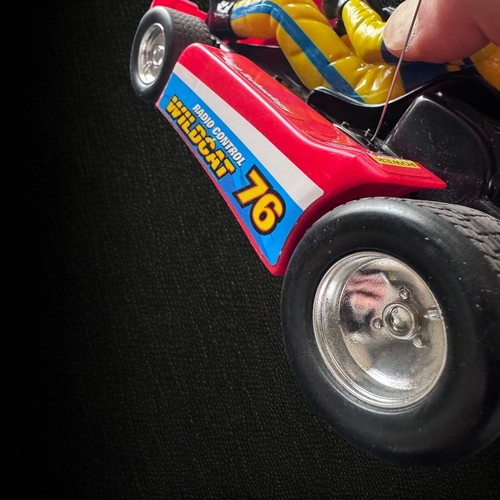 Vintage Radio Shack RC Wildcat 76 Go Cart Kart Racer Race Car in Original Box! - Picture 14 of 21