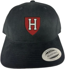 Harvard University Logo Embroidered Adjustable  Hat New Vintage Hats Unisex
