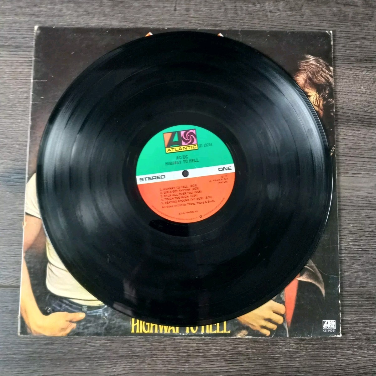 AC/DC - Highway To Hell - 1979 1st PRESSING - ATLANTIC SD 19244 | eBay