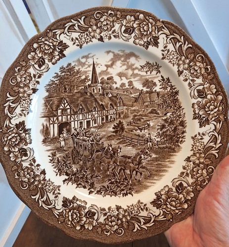 19pc J G Meakin Staffordshire Ironstone Dishes 5 Dinner/4 Bowl/4 Salad/6 Saucer - Picture 14 of 19