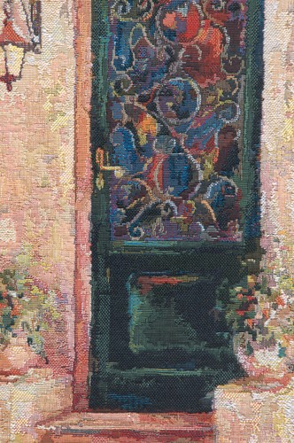 Tapiz belga Sagot Terrase arte de pared colgante para decoración del hogar (nuevo) 53x70 pulgadas - Imagen 6 de 6