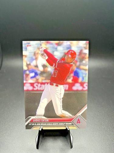 2023 MLB Topps Now #511 SHOHEI OHTANI Breaks 1 Month Angels HR Record *IN HAND