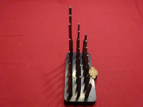 ¡JUEGO DE PUNZONES Y ROLLOS DE ACERO DE 21 PIEZAS GRACE USA SP-21S-BB! MAQUINISTA DE ARMERO - Imagen 3 de 12
