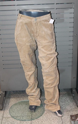 Big Clothing Corduroy Beige New Loose Fit Various Sizes Worker Jeans