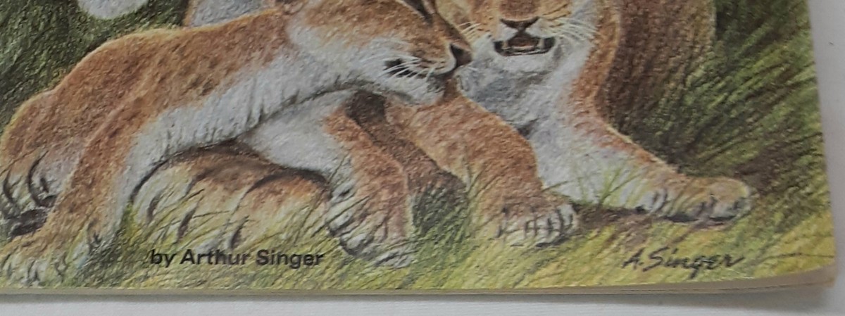 Wild Animals from Alligator to Zebra by Arthur Singer 1973