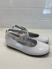 White Dress Shoes For Girls - Rachel Shoes Brand, Excellent Condition