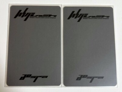 aespa WINTER Whiplash Warner Music Official Photocard Photo card