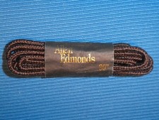 NEW ALLEN EDMONDS DARK BROWN CASUAL OR DRESS SHOE LACES 30'' LENGTH