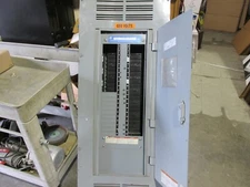 SQUARE D 400A PANELBOARD NF442L4C (COVER  ROUGH) 600Y/347V..          .TE-10