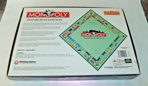 Monopoly - Edinburgh Limited Edition - 1999 - Complete - Excellent Condition - Picture 2 of 4