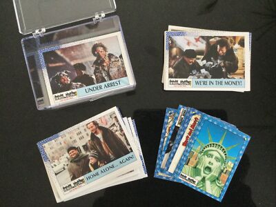 Topps Home Alone 2 Full Set of 66 Trading Cards and 11 Stickers - Topps 1992
