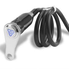 LED Motorcycle Switch ON/OFF Handlebar Mount Headlight Fog Light Push Button