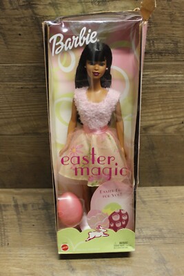 Barbie Mattel Easter Magic 2002 special edition African American doll 55520 READ