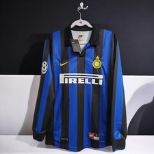 FC INTER DE MILAN 98/99 HOME - MAGLIA RETRO - CALCIO - XL (USA-LARGE)