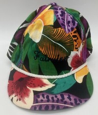 Imperial Golf Rope Hat Floral Fairview Golf Course Lebanon Pa USA Made Strapback