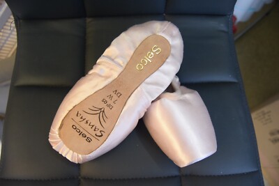 Rosa Satin Sansha Selco Demi Pointe (Soft Block Schuhe) Schuhe - UK 4 - UK 7