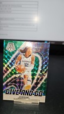 2023-24 Panini Mosaic Give and Go Green Ja Morant Memphis Grizzlies #9 Parallel