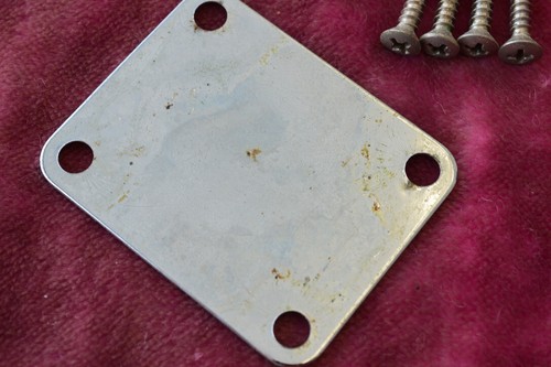 Vintage 1967 Fender F-series Stratocaster Neckplate Screws Telecaster Strat Tele - Picture 6 of 6