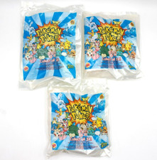 Three Burger King Pokemon 2000 Mystery Power Card Collectible Toys NEW Sealed x3