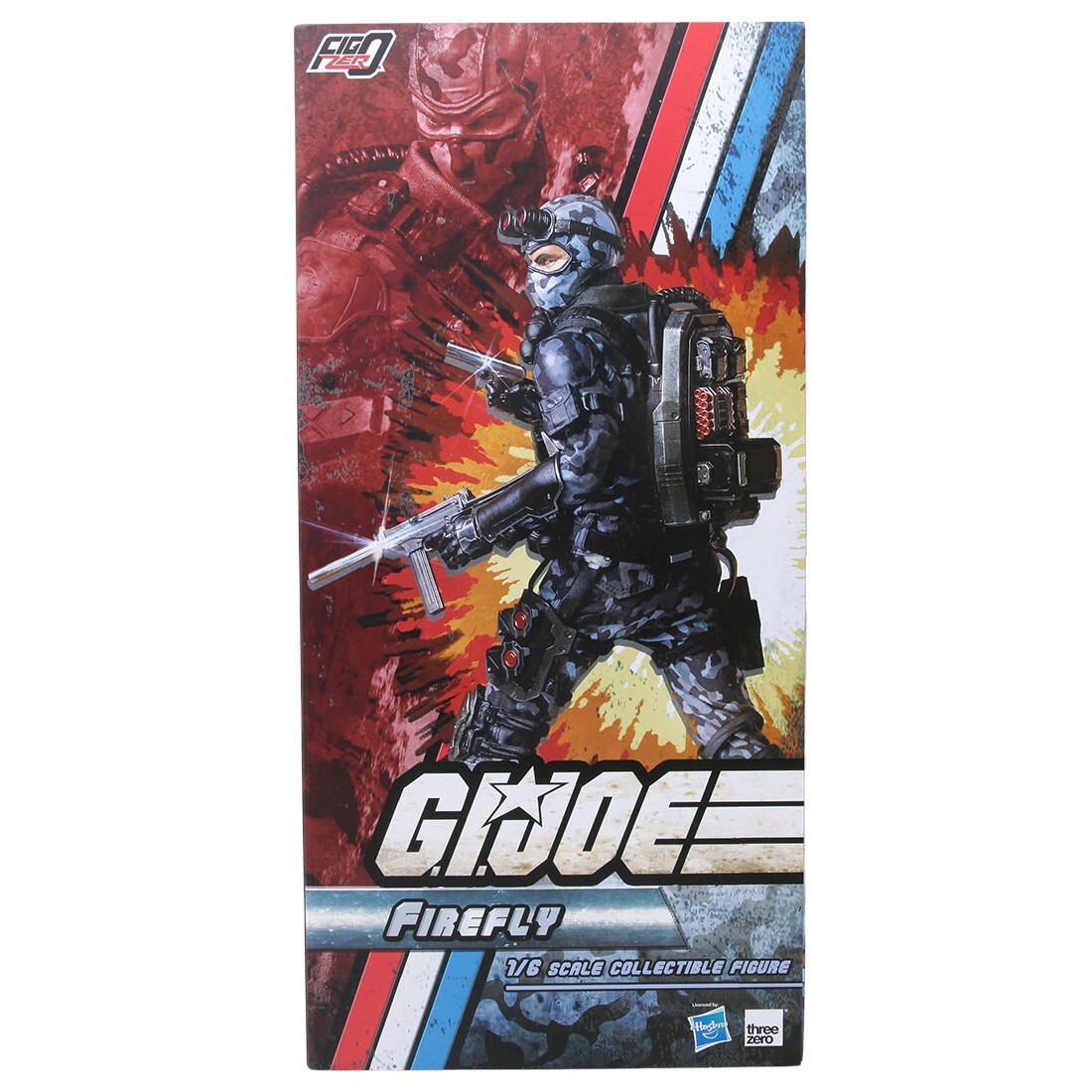 Threezero x Hasbro GI Joe FigZero Firefly 1/6 Scale Figure gray