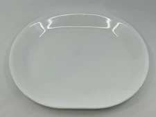 Corning Corelle WINTER FROST  12" Oval Serving Tray Plate Platter -PRISTINE!
