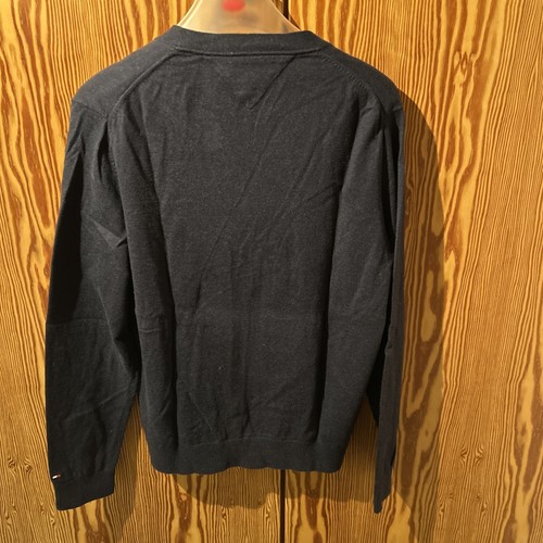 Tommy Hilfiger Cardigan Gr. L Herren dunkelblau Strickjacke Cashmere Cotton - Bild 3 von 6