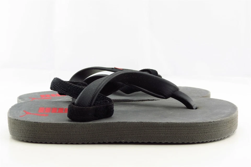 Chanclas sintéticas unisex gris medio unisex PUMA para niños pequeños talla 10-11 Foto 3 de 4