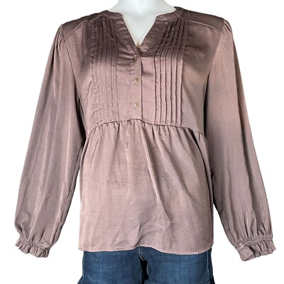 Knox Rose Top Womens XXL Ruffle Tiered Office Boho Casual Flowy Hippie Romantic